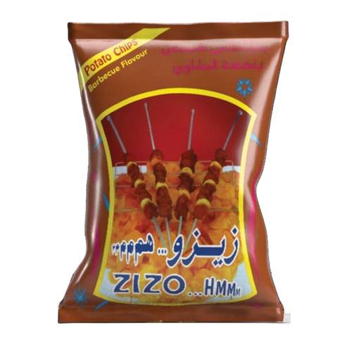 زيزو رقائق البطاطس ​​فش فاش 20 جرام