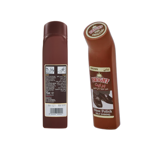 Bright Shoe Polish Brown 75 ML