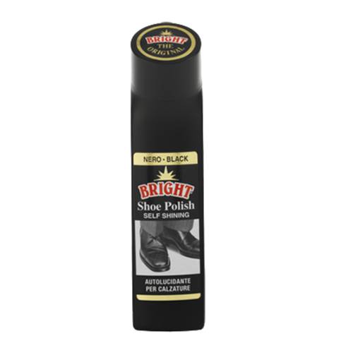 Bright Black Self-Polish Shoe Polish 75 ML