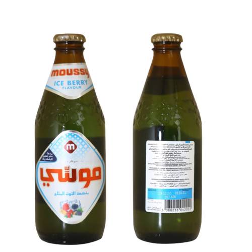 Moussy Iced Raspberry Flavored Malt Beverage 330 ML