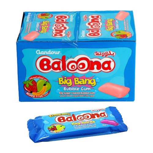 Ghandour Mixed Fruit Chewing Gum 24 * 12 G