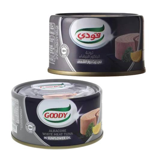 Goody white Meat Albacore Tuna In Sunflower Oil 90 G