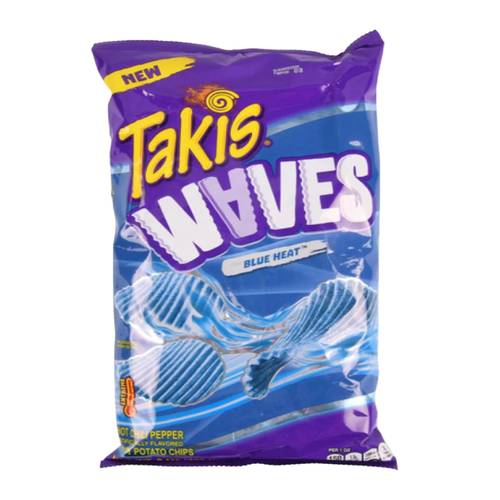 Takis Waves Blue Large Size 227 G