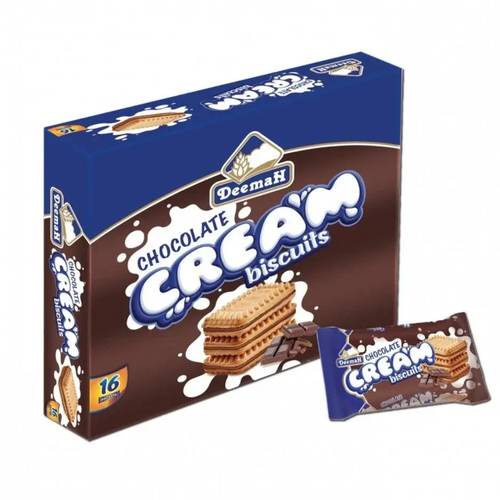 Deema Biscuits With Chocolate Cream 16 * 27 G