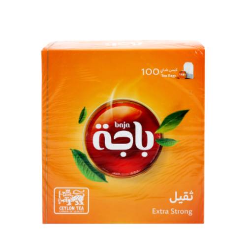 باجة شاي احمر ثقيل 100 كيس      