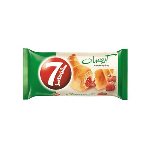 7Days Croissant Vanilla & Strawberry 55g
