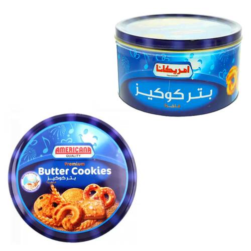 Americana Butter Cookies Deluxe Blue 454 G