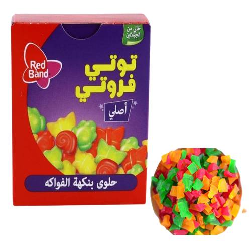 ريد باند توتي فروتي بنكهه الفواكه 18 جرام