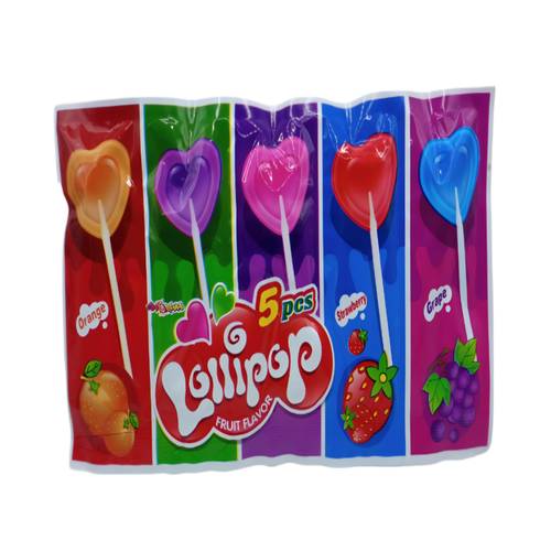 Lollipop Mixed Fruit Lollipop Candy 5 Flavours