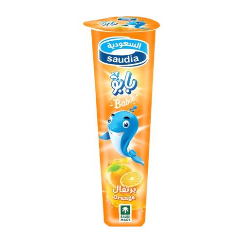 Saudia Baboo Orange Ice Cream 110 ML