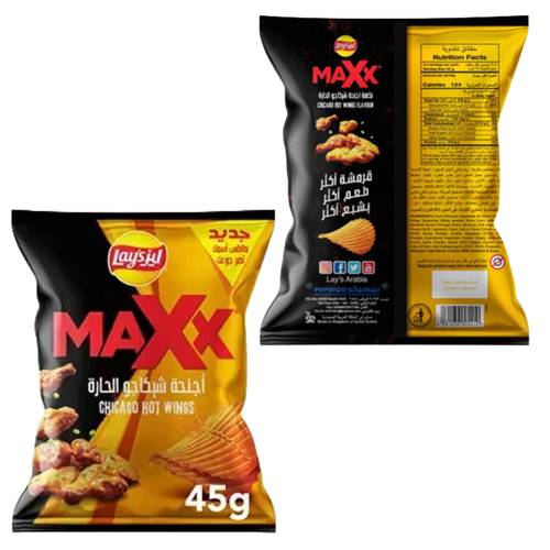 Lay's Maxx Chicago Hot Wings 45 G