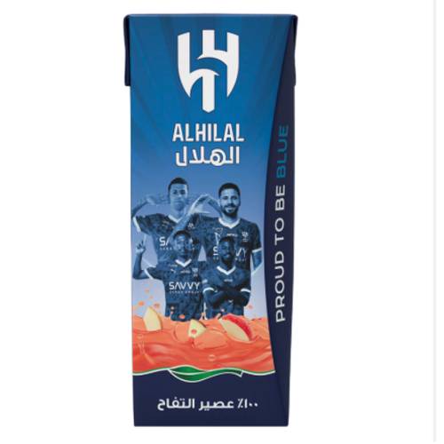 الهلال عصير تفاح 185 مل