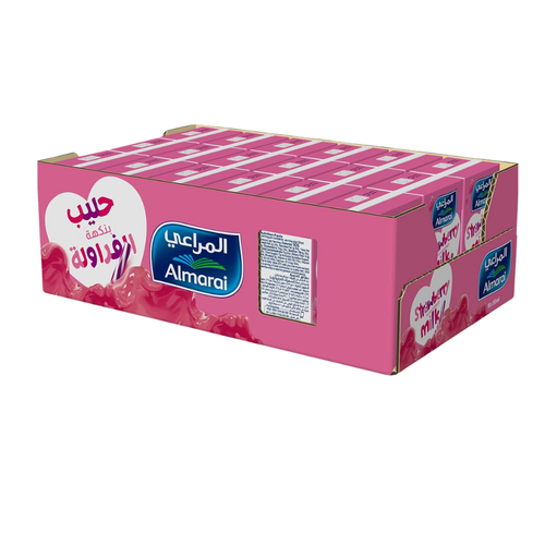 المراعي حليب بنكهة الفراولة 150 مل *18 حبة