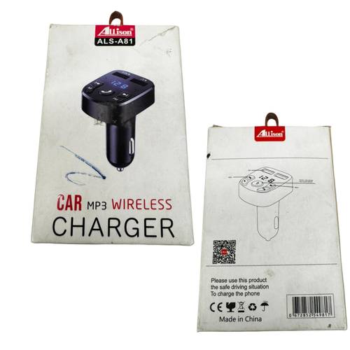 Allison Car Mp3 Wireless Charger
