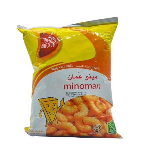Sorour Corn Puffs Mino Oman With Cheese 70 G