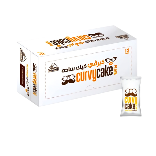      Deema Curvy Cake Plain 12 PC