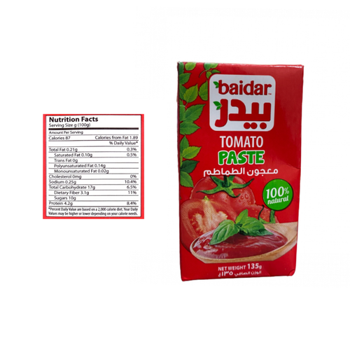 Baiidar Tomato  Paste 135 G