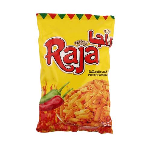 راجا بطاطس مقرمشة حارة 60 جرام