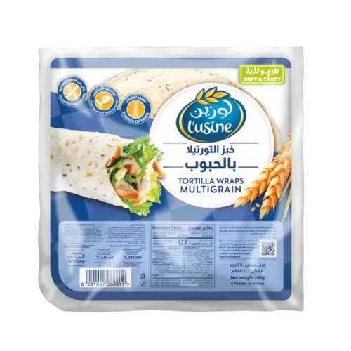 Lusine Wholegrain Tortilla Bread 6 PC * 240 G
