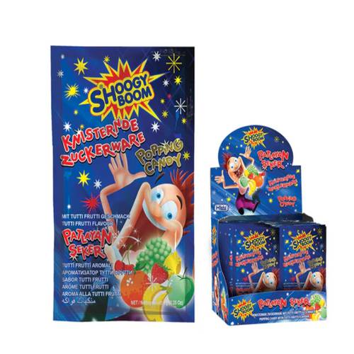 Shoogy Boom Sparkling Sweets With Fruit Flavor 40 PC* 6 G