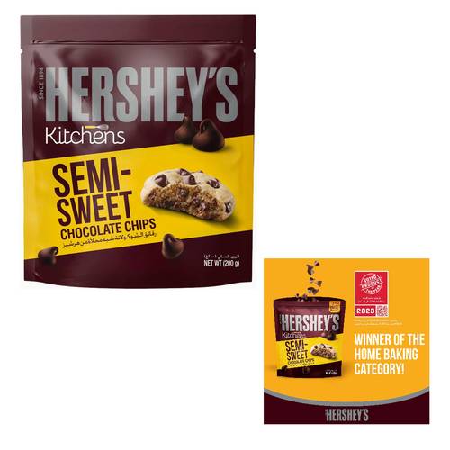 Hershey's Semi Sweet Chocolate Chips  200 G
