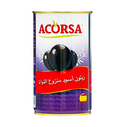 أكورسا زيتون اسود منزوع النواه 150 جرام