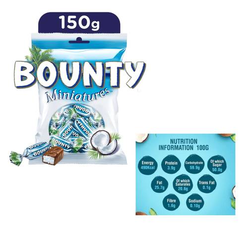 باونتي شوكلاته مينتشرز 150 جرام