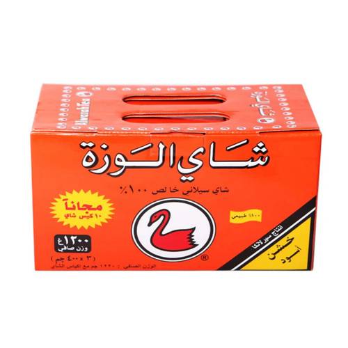  شاي الوزاه خشن (ماركة سوان) 3 * 400 جرام 