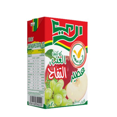 Al Rai Grape & Apple Cocktail 200 ML
