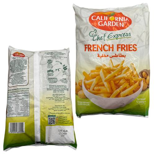 California Gardens French Fries 2500 G