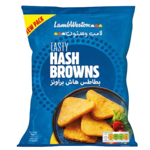 Lamb Weston Potato Hash Browns 1 k
