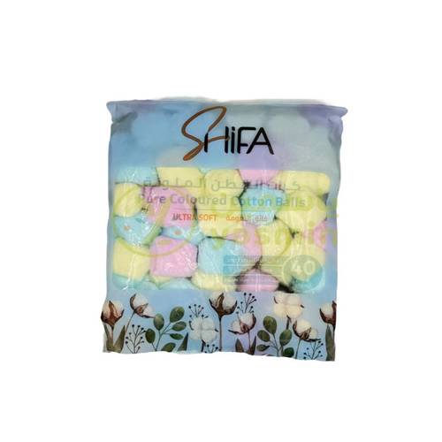 Shefa Colored Cotton Ball 40 G