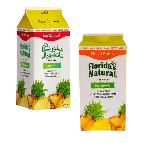 Florida's Natural Premium No Sugar Added Pineapple Juice 1.60 L