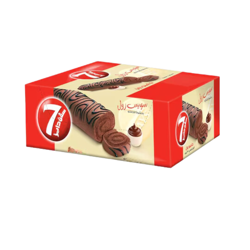 7Days Swiss Roll Chocolate 55 G x 12 PC 