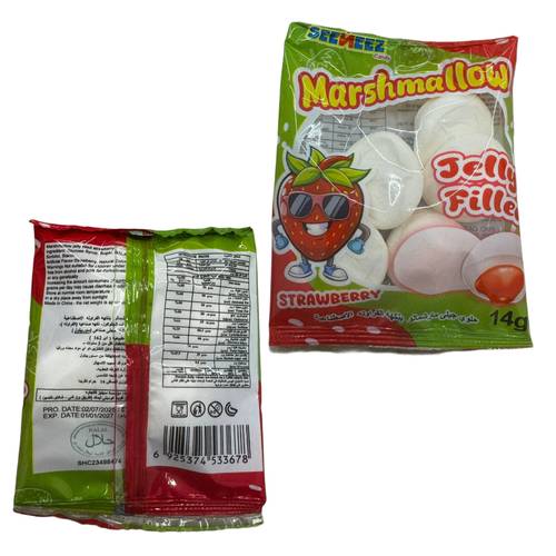 Sneeze Marshmallow Strawberry Jelly 14 G
