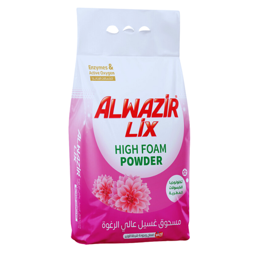الوزير مسحوق غسيل 1 كيلو + 100 جرام فري رائحه الورد