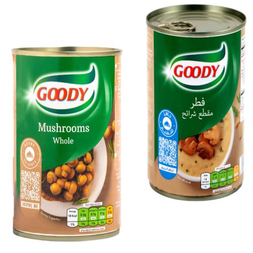 قودي فطر شرائح 400 جرام