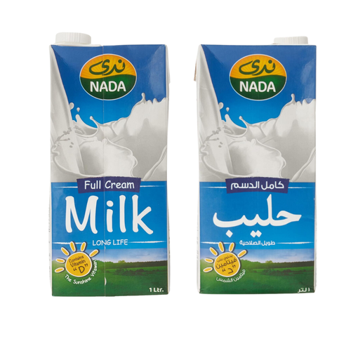 ندى حليب كامل الدسم 1 لتر 