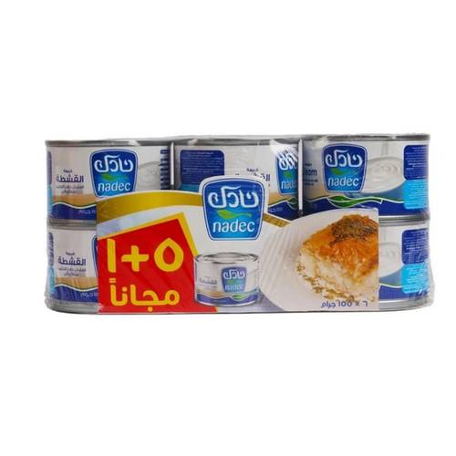نادك شبيهة القشطة 155 جرام * 6 حبات