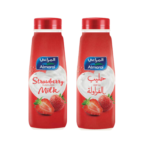   المراعي حليب بالفراولة 225 مل