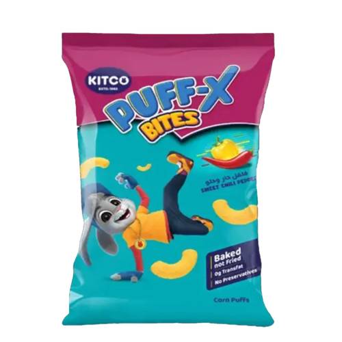 Kitco Puff-x Sweet & Hot Chili Corn Flakes 16 G