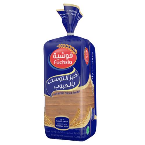 فوشية خبز التوست بالحبوب 600 جرام