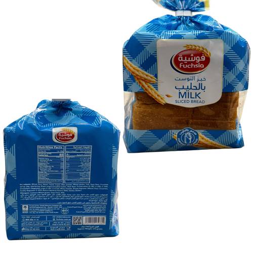 فوشية خبز التوست بالحليب 275 جرام 