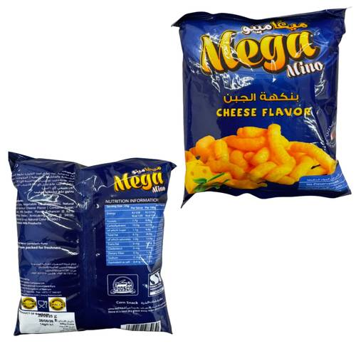 Mega Mino Cheese Sticks 14 G 