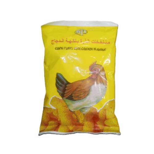 Chicken Flavored Corn Puffs 12 G 