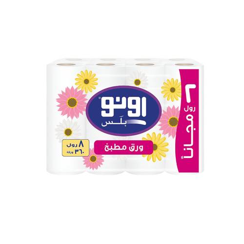 اونو بلس ورق مطبخ رول 6 + 2 مجانا * 360 ورقة