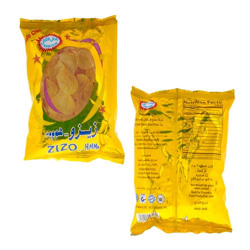 Zizo Potato Chips Fesh Fash 20 G