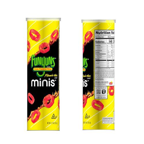Funyuns Minis Spicy Onion Flavor 81.5 G