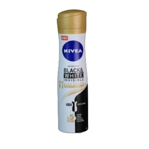 NIVEA Black & White Antiperspirant Spray 48H Protection 150ml