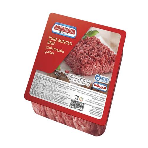 Americana Pure Minced  Beef, 400 G